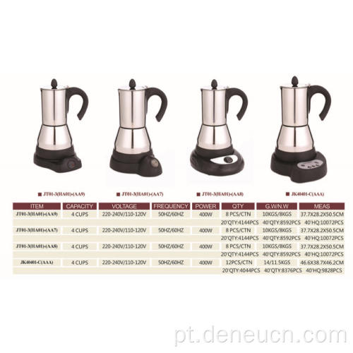 America Coffee Brewer Stainless Coffee Machines com timer